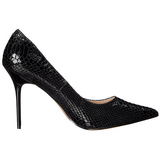 Kůže 10 cm CLASSIQUE-20SP velké velikosti stilettos boty