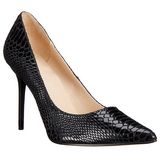 Kůže 10 cm CLASSIQUE-20SP velké velikosti stilettos boty