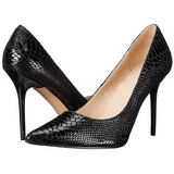 Kůže 10 cm CLASSIQUE-20SP velké velikosti stilettos boty